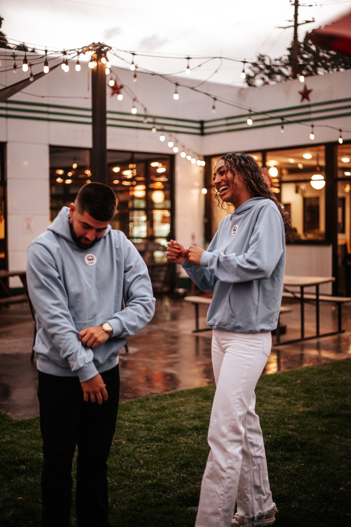 Blue Diamond Hoodie
